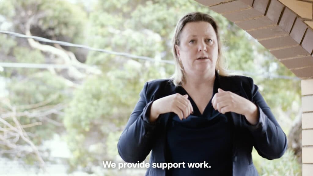 AuslanWay support work